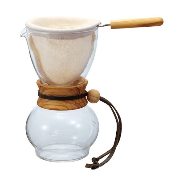 ドリップポット・ウッドネック オリーブウッド DPW-1-OV 1個