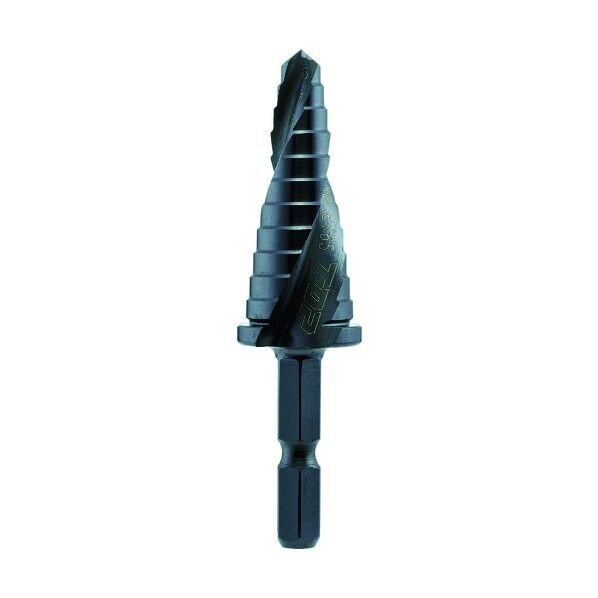 六角シャンクスパイラルステップドリル