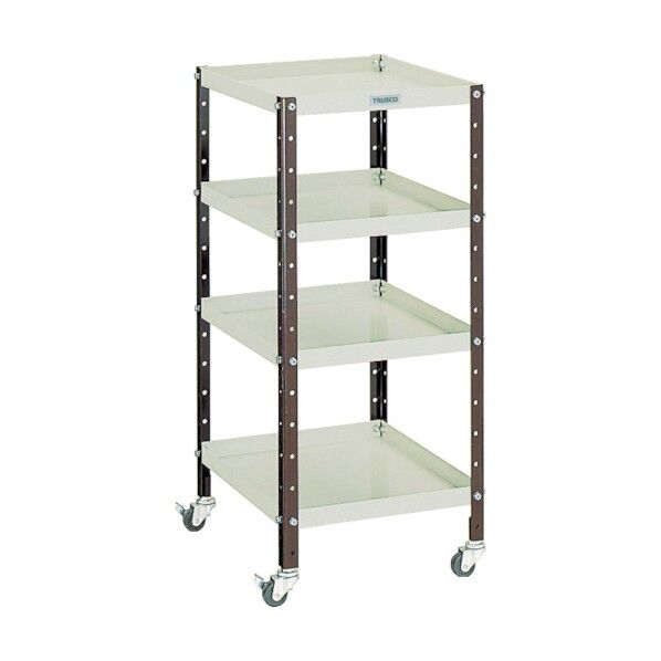 アングル支柱式ツールワゴン 4段タイプ