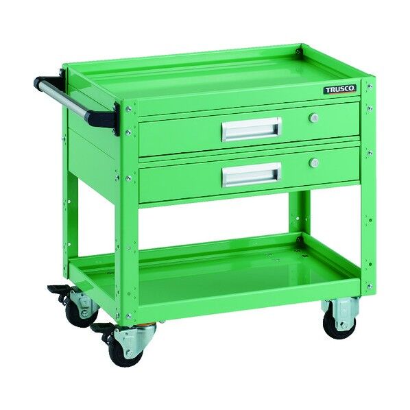 イーグルワゴン 600X400XH600 引出付 ヤンググリーン EGW-662V2-YG 1点