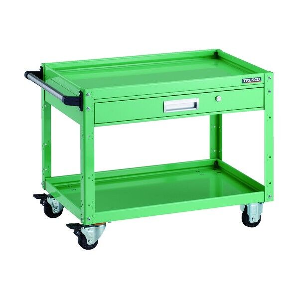 イーグルワゴン 750X500XH600 引出付 ヤンググリーン EGW-672V-YG 1点