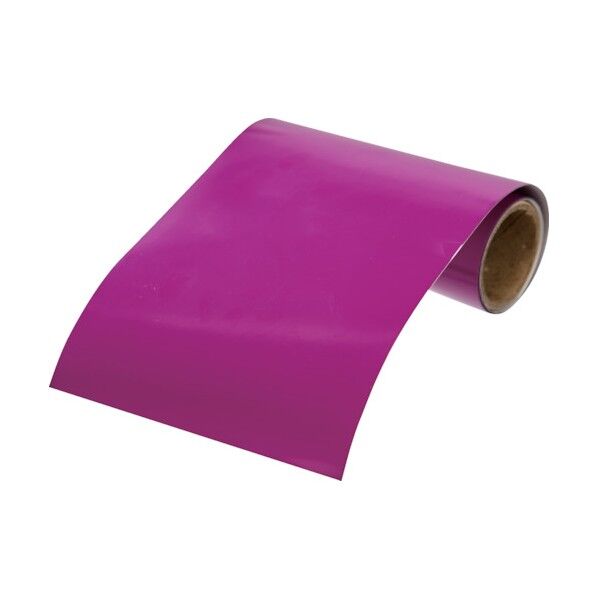 配管識別テープ 赤紫(2.5RP4/12)100MM幅X1M RAH-509M 1点