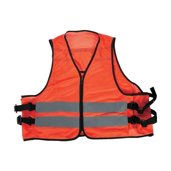 トラスコ(TRUSCO) 安全ベスト(耐刃・耐突用) オレンジ BRV-OR 1点...