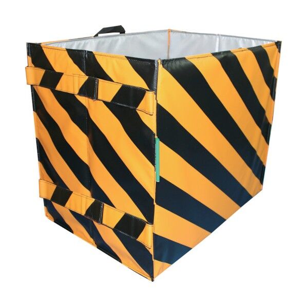 注意喚起用ハンドトラックボックス 蓋なし 650×470