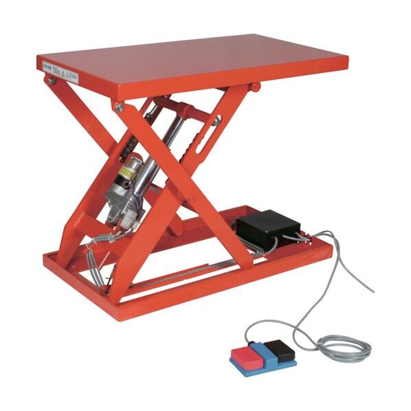 トラスコ テーブルリフト500kg(電動Bねじ200V)500×1050mm×H280~1520 HDL-W50510V-22 1点
