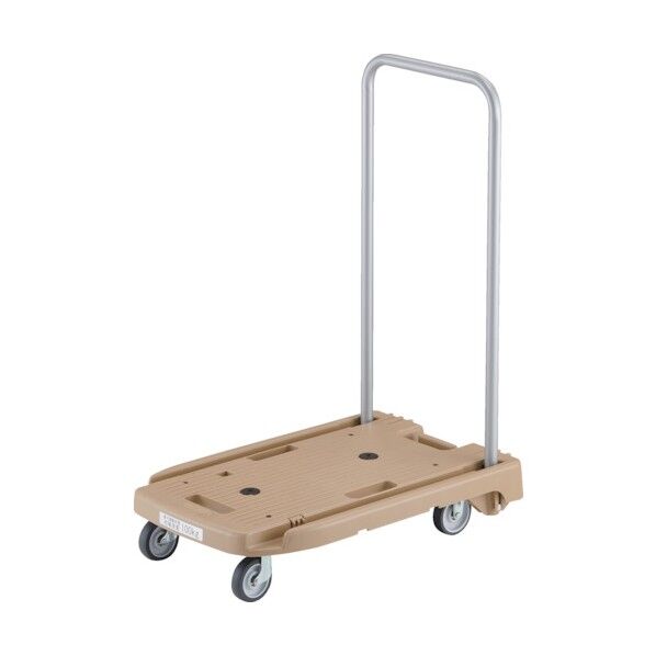 樹脂台車 こまわり君 省音G車輪 600X390 ライトサンド 樹脂ストッパー付 MP-6039N2-LS-JS 1点