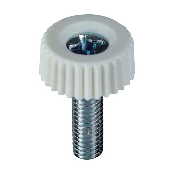 十字穴付化粧ビス M3×10 白) TRKSC3-10 10個