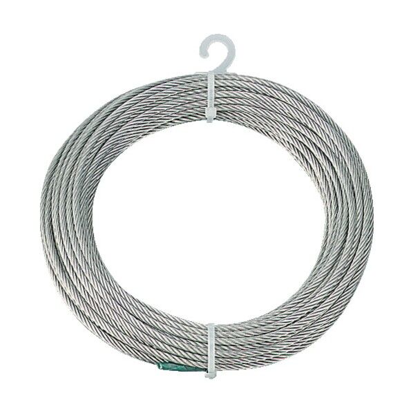 トラスコ ステンレスワイヤロープΦ3.0mmX20m 185 x 185 x 27 mm CWS-3S20 (3MMX20M) 1点