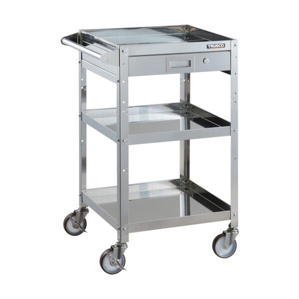 クリーンラビットワゴン (SUS304・ナイロンウレタン車輪)