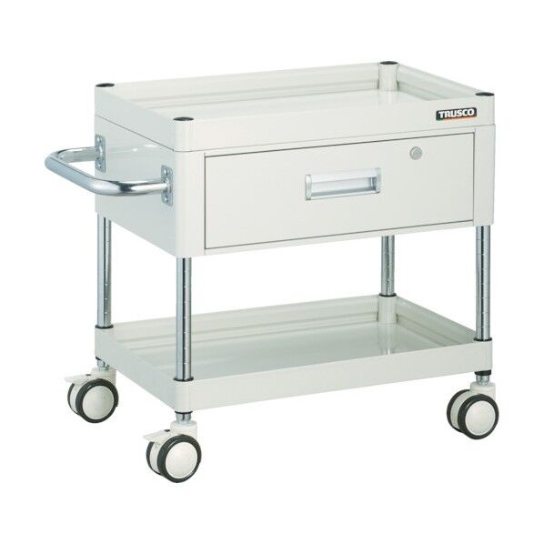 ファルコンワゴン (ウレタン双輪車輪・深型1段引出し付)