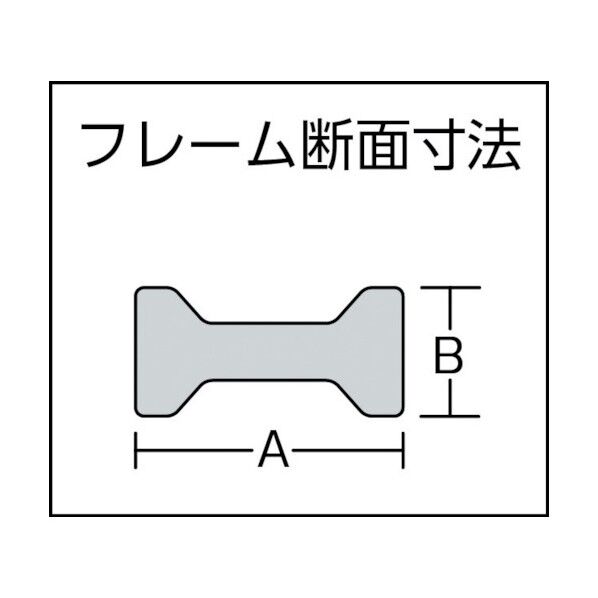 トラスコ(TRUSCO) クランプフラットフレームタイプ木ハンドル 181 x 95 x 24 mm G12KC