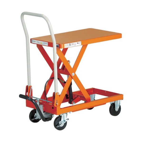 軽量ハンドリフター(足踏み油圧式・折りたたみハンドルタイプ)