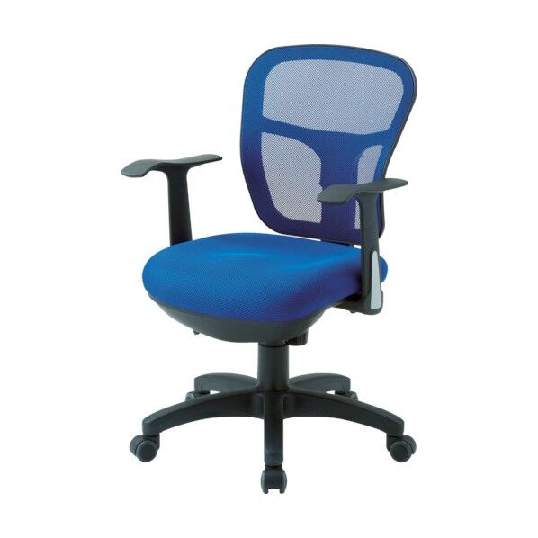 メッシュチェア 肘付タイプ