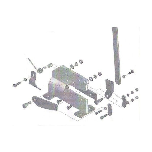 P-1用六角ボルトNO.10