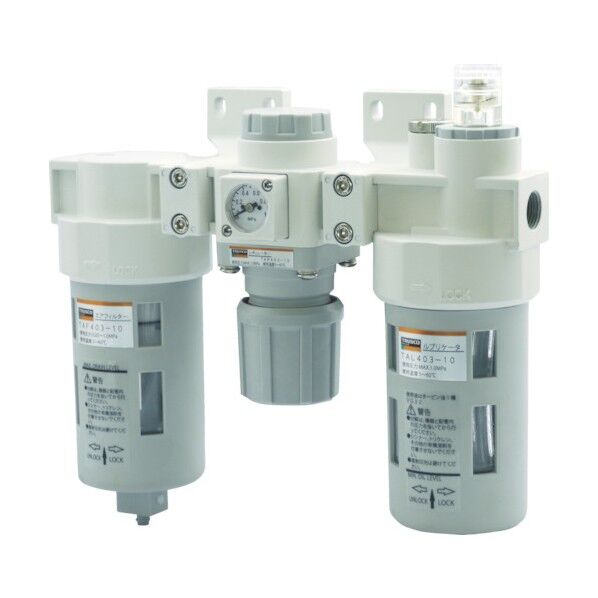 トラスコ(TRUSCO) FRLユニット口径Rc3/8 250 x 240 x 110 mm TACT403-10 1S...