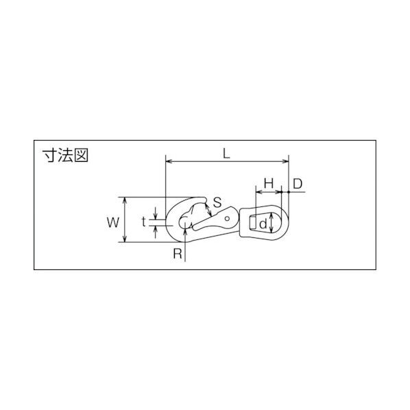 スイベルスナップ