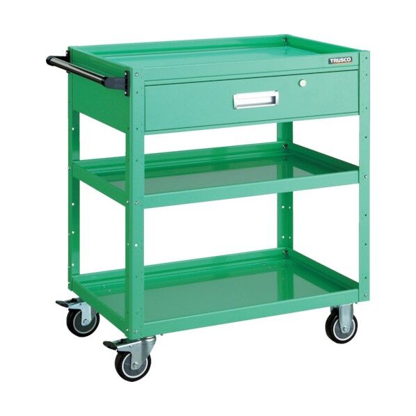 イーグルワゴン (ウレタンキャスター・深型1段引出し付) 高さ880mm