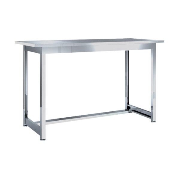 オールステンレス作業台(H型枠タイプ) 立ち作業用