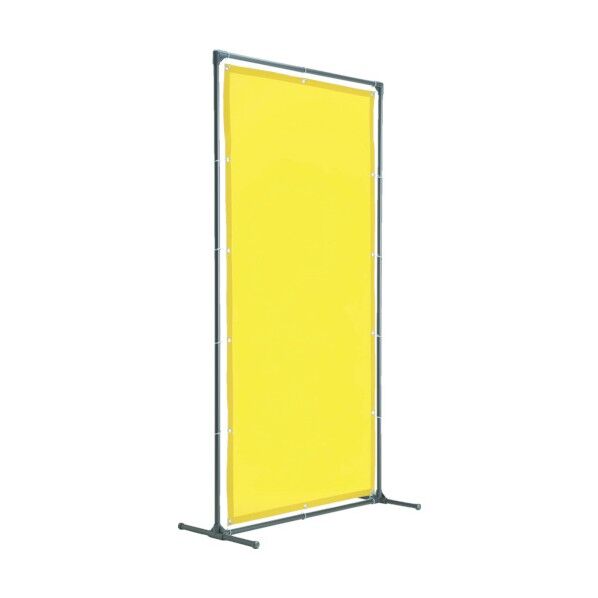 溶接遮光フェンス(単体型・スチール製) 固定足タイプ