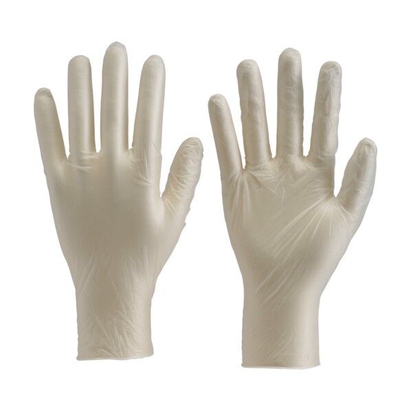 使い捨てビニール手袋(100枚入)