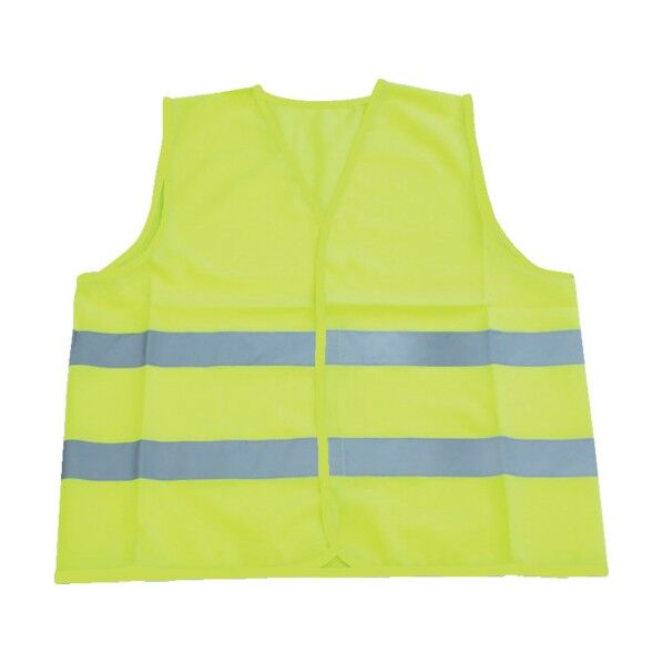 JIS T 8127適合安全ベスト 蛍光イエロー 465 x 390 x 10 mm TABJ-YE 1点