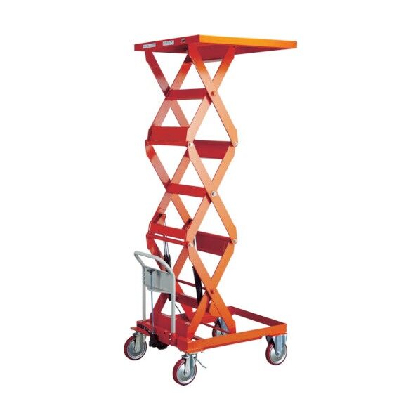 ハンドリフター(足踏み油圧式・高揚程タイプ) 早送り装置なし