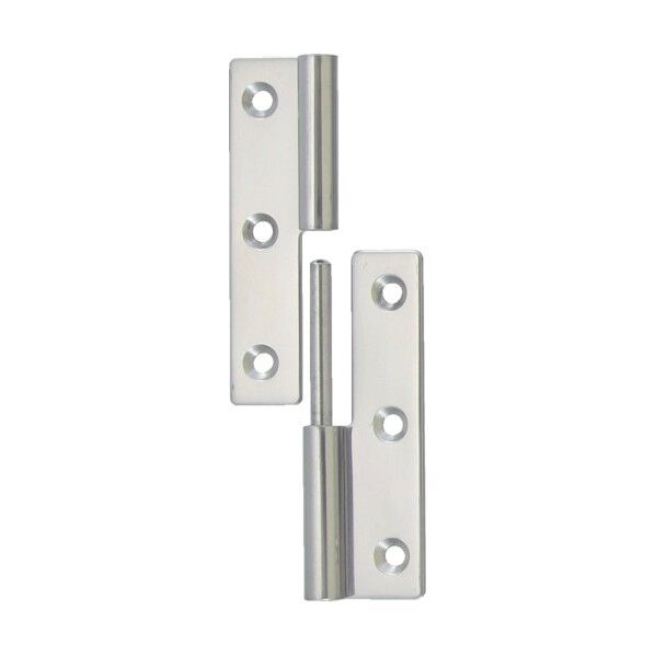 抜き差し蝶番(ステンレス) 左用