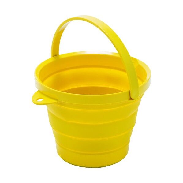 折りたたみバケツ イエロー 8L 320×295×50MM TORB-Y 1個