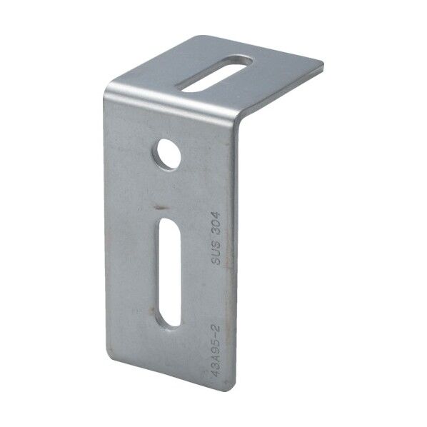 ジョイント金具43型Lステンレス寸法90X50穴数3