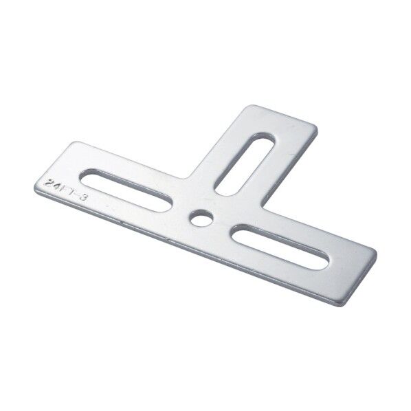 ジョイント金具24型フラットクロム寸法100X64穴数4 64 x 99 x 2 mm TK24-FT3C 1点