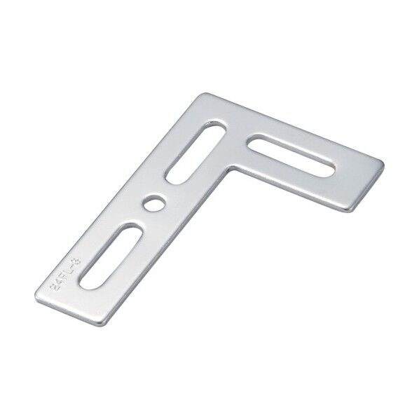 ジョイント金具24型Lフラット スチール