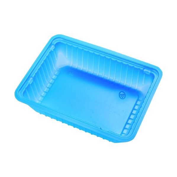 PPトレー 角 青 1マス 底面132X91 PPTSB-132X91 10枚