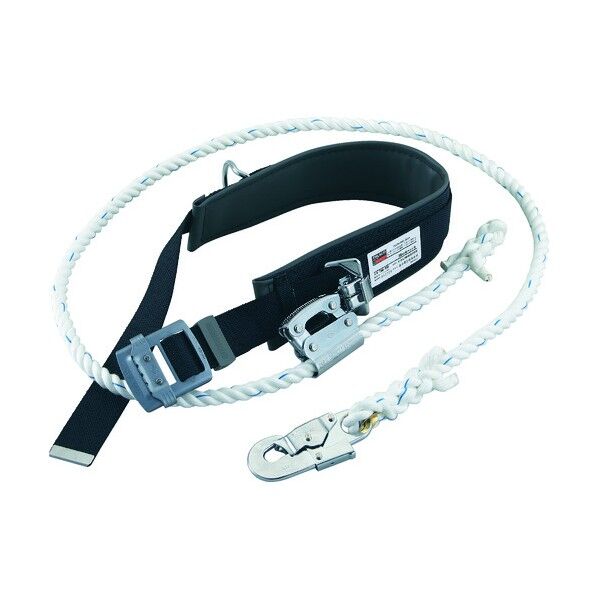 柱上安全帯セット ブラック TFC-11A-BK 1本