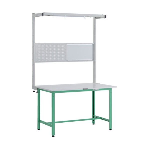 RAE型作業台 ツールハンガーフルセット付 YG色 W1200×D900 RAE-1209THFS YG 1点