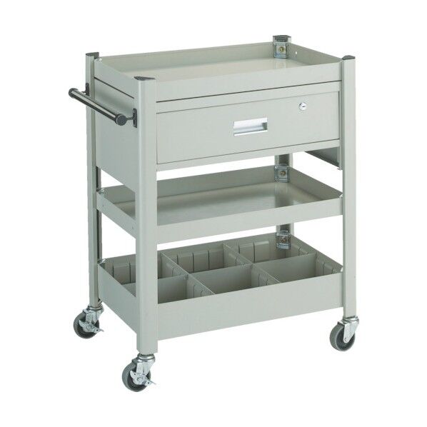 コンビネーションワゴン (引出しタイプ) 引出し・仕切付タイプ