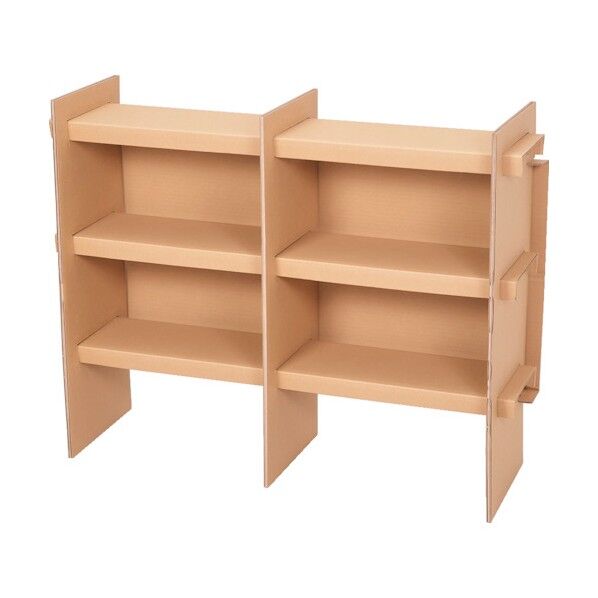 段ボールシューズラック