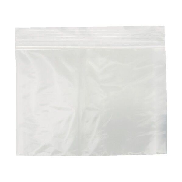 チャック付ポリ袋(白枠付)