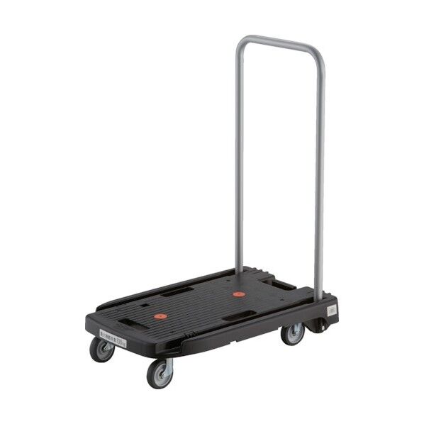 樹脂台車 こまわり君 省音G車輪 600X390 ブラック 箱入り MP-6039N2-BK-C 1点