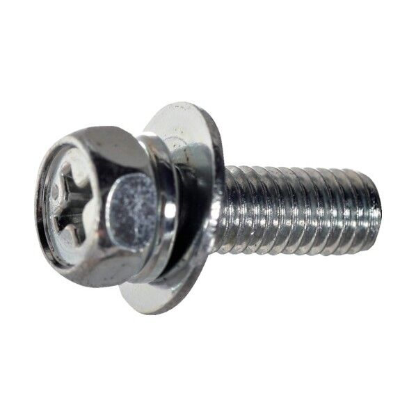 十字穴付六角組込ボルト(スチール)