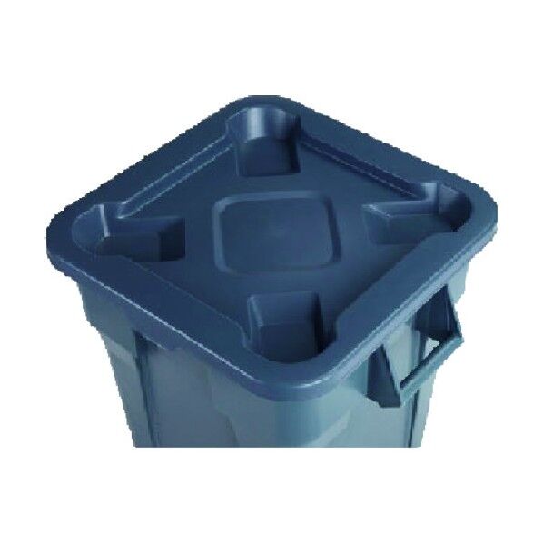 スクエアコンテナ用蓋 1661 グレー(1231用) グレー (1231用) KTL5201 1個