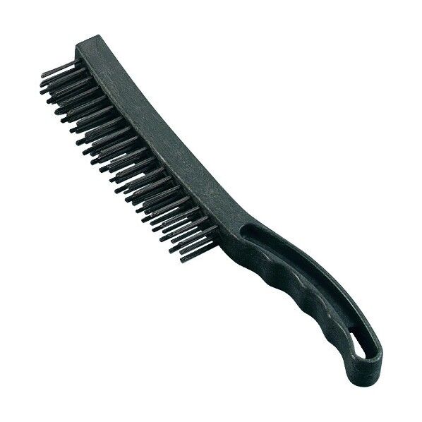 スチールワイヤーブラシ 28cm 6773 ブラック ブラック 28cm KTLG301 1個