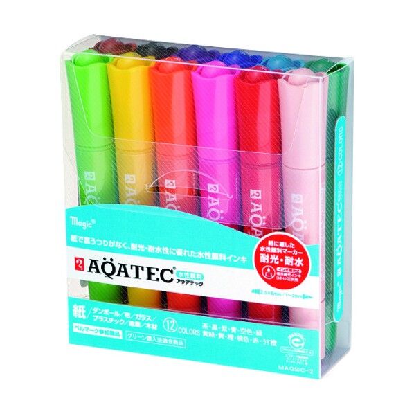アクアテック 12色セット MAQ50C-12 1点
