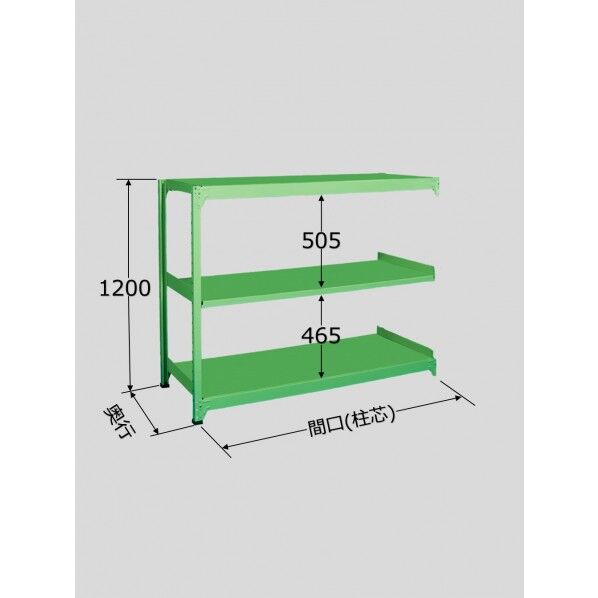 ラークラック グリーン W1800×D450×H1200mm RL-8723R 1