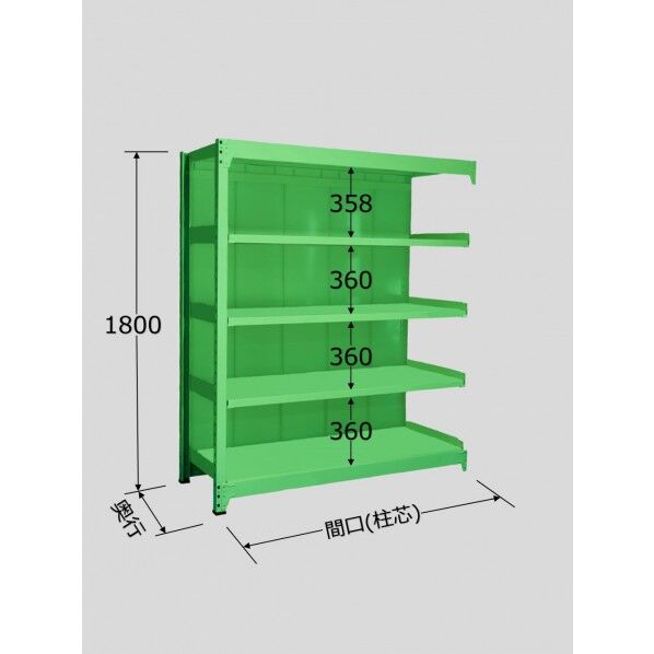 中量棚PB型パネル付 PB1325R 1