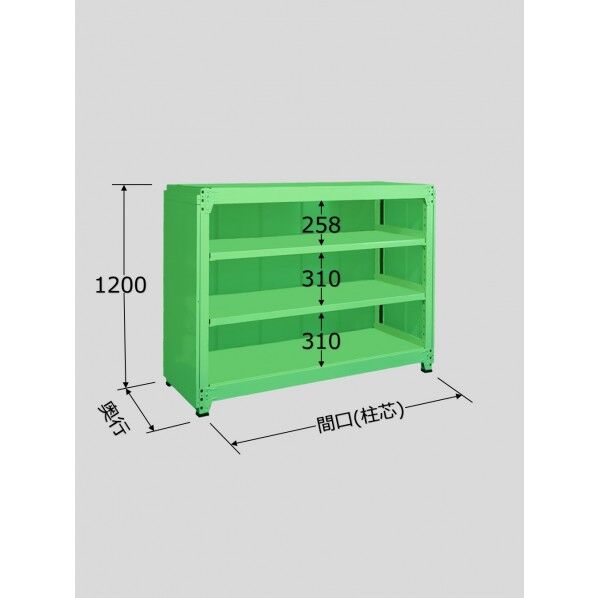 中量棚PB型パネル付 PB8164 1