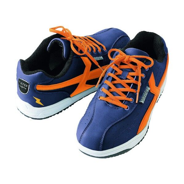 セーフティシューズ ネイビーXオレンジ 28.0 AZ51622-018-28.0 1点