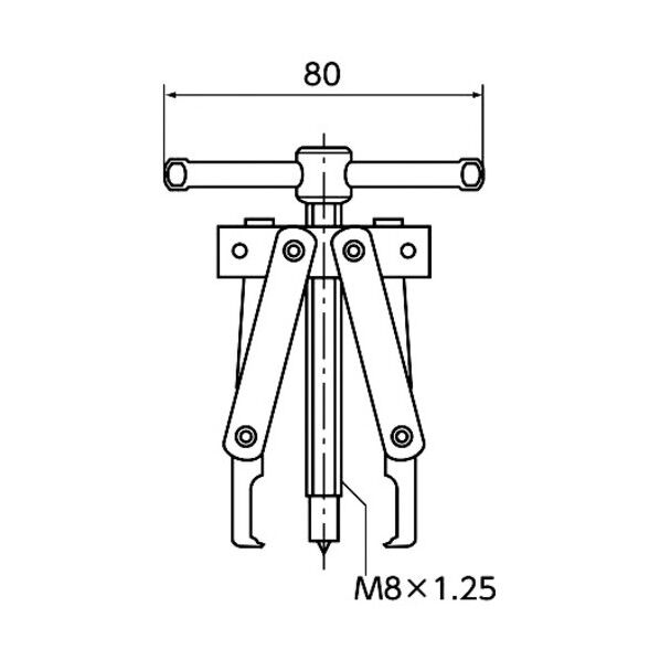 アーマチュアベアリングプラー