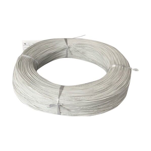 共和 極細耐熱ビニル電線UL1571 AWG 2626 白 PL-106-WHITE 1220点...