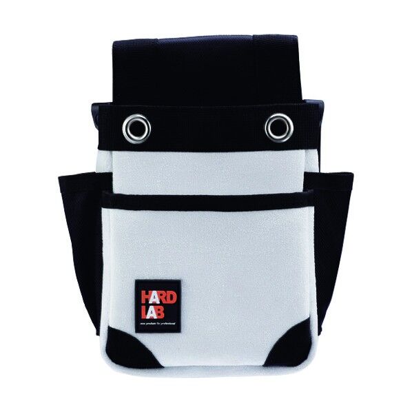 ハード・ラボ 小型電工袋2段 HL-201W 1個