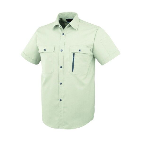 半袖シャツH-197 5アイボリー SS H-197-5-SS 1点